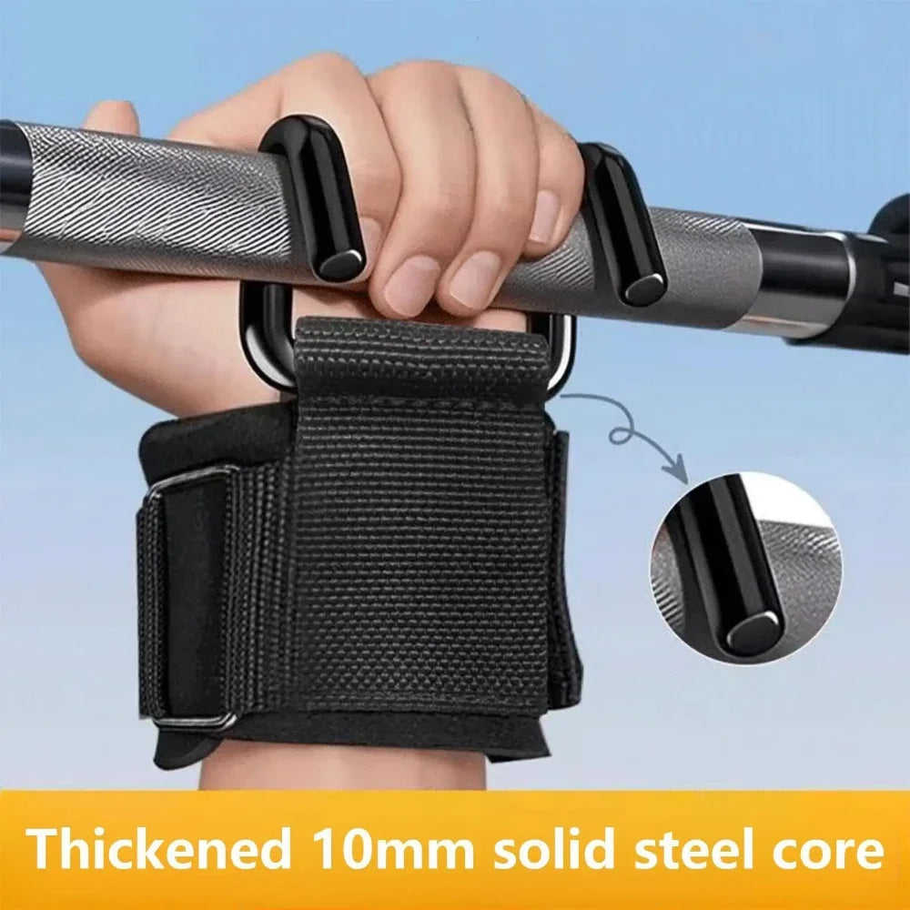 1/2Pcs Pull-Up Assist Hook Fitness Wrist Strap-Perfect for Weightlifting Pull-Up and Strength Training Aids to Prevent Slipping