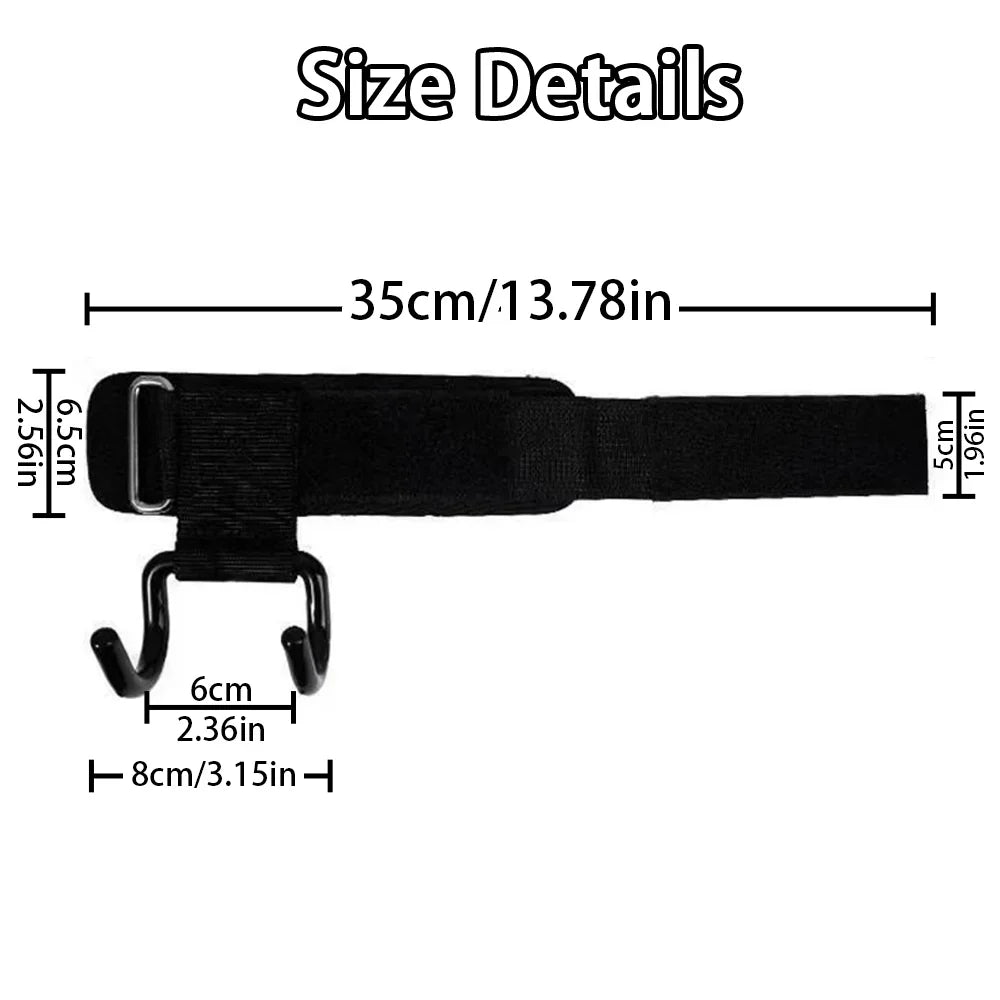 1/2Pcs Pull-Up Assist Hook Fitness Wrist Strap-Perfect for Weightlifting Pull-Up and Strength Training Aids to Prevent Slipping