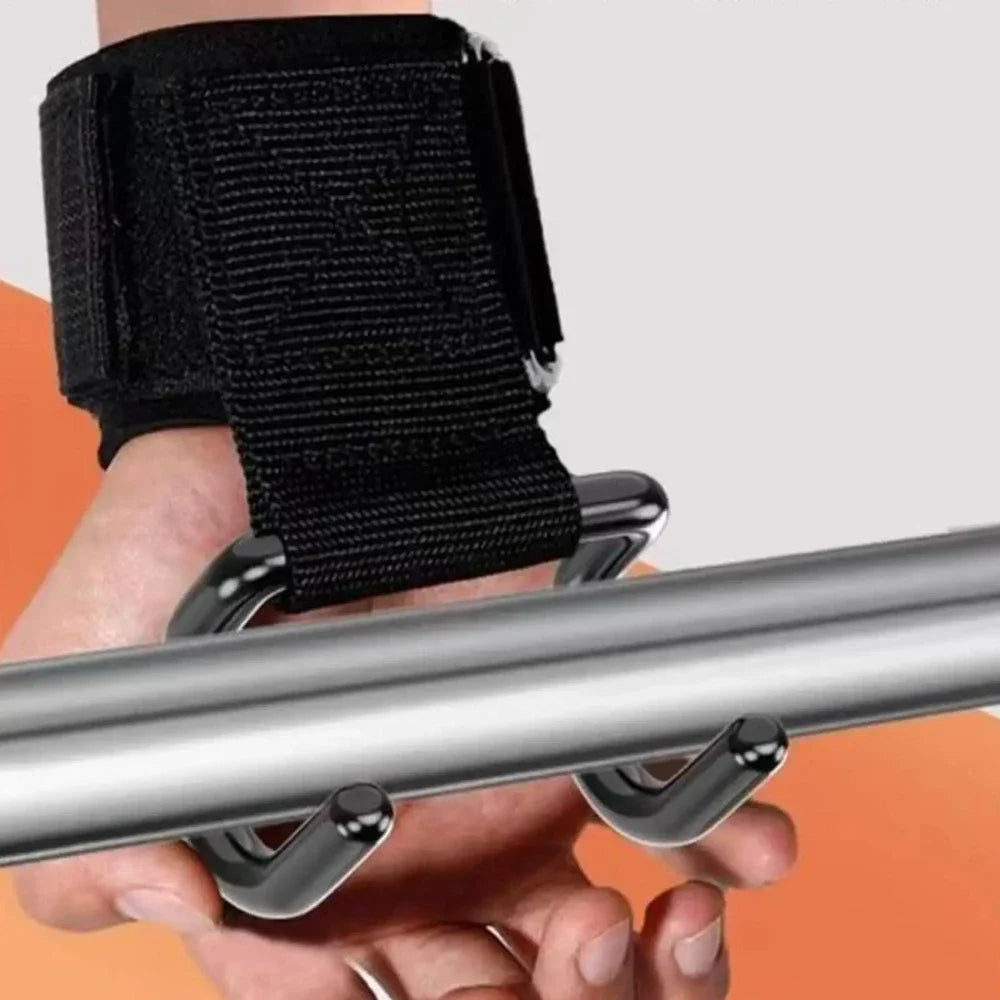 1/2Pcs Pull-Up Assist Hook Fitness Wrist Strap-Perfect for Weightlifting Pull-Up and Strength Training Aids to Prevent Slipping