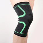 Rodillera de compresion para gimnasio