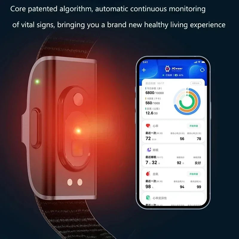 Brazalete Inteligente Monitoreo De Salud