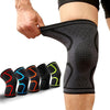 Rodillera de compresion para gimnasio