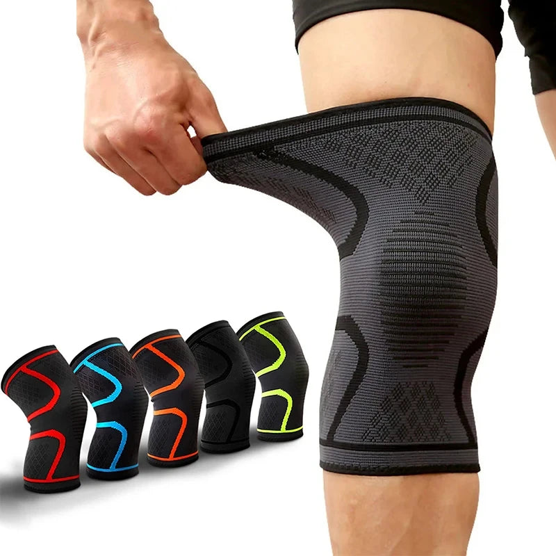 Rodillera de compresion para gimnasio