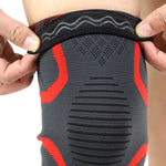 Rodillera de compresion para gimnasio